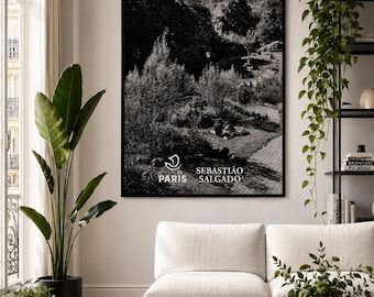 ORIGINAL POSTER | Sebastiao Salgado Paris 2026 Stil A | 1,2 x 2 m | Kunstdruck