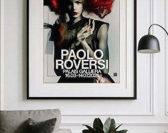 Paolo Roversi - Original Exhibition Poster - Palais Galliera Paris