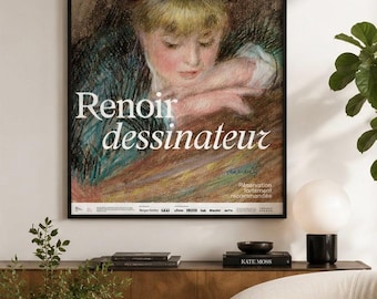 Auguste Renoir Ausstellungsplakat Stil B | Musée d'Orsay Paris 2026