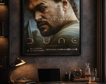 ORIGINAL POSTER – Film DUNE Villeneuve 2021 | Jason Momoa | 1,20 x 2,5m