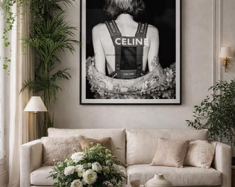 Original Celine Poster Black Car - Etsy