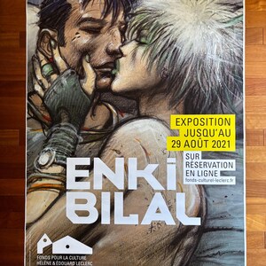 エンキ・ビラル Enki Bilal Bleu Sang フランス語画集 Enki bilal - Etsy 日本