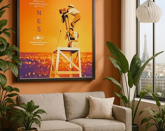 Original-Poster | Festival defä 2019 Agnès Varda | Original Kunstdruck | 1,20 x 2,5m