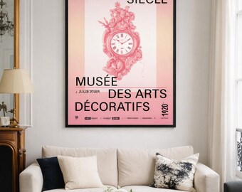 ORIGINAL Poster| Une journée au XVIIIème MAD Paris 2026 | 1,20 x 2,5m