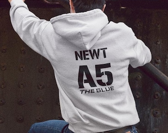 Newt A5 The Glue Hoodie | The Gladers Sweatshirt | YA Fantasy Book Lover Gift for Bookworms | Bookish Clothing | Science Fiction Book Merch