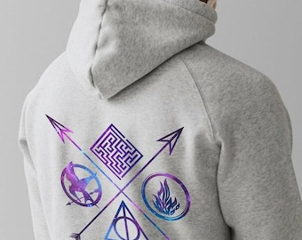 New Fandom hoodie for Fantasy Book Lover Gift | Bookish Clothing for Bookworm | YA novel Reader Graphic Sweatshirt | Bookish Fall Apparel