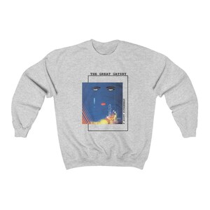 Gatsby Sweatshirt | bookworm sweater | bookish things | book lover gifts | book art | book covers | classic booklover | literary clothes image 5
