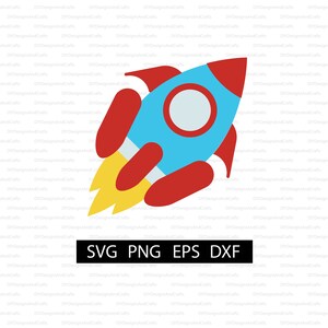 Spaceship Digital Download | Cut File for Cricut Maker and Cameo Silhouette | SVG for Shirt | Instant Download | PNG | Digital File