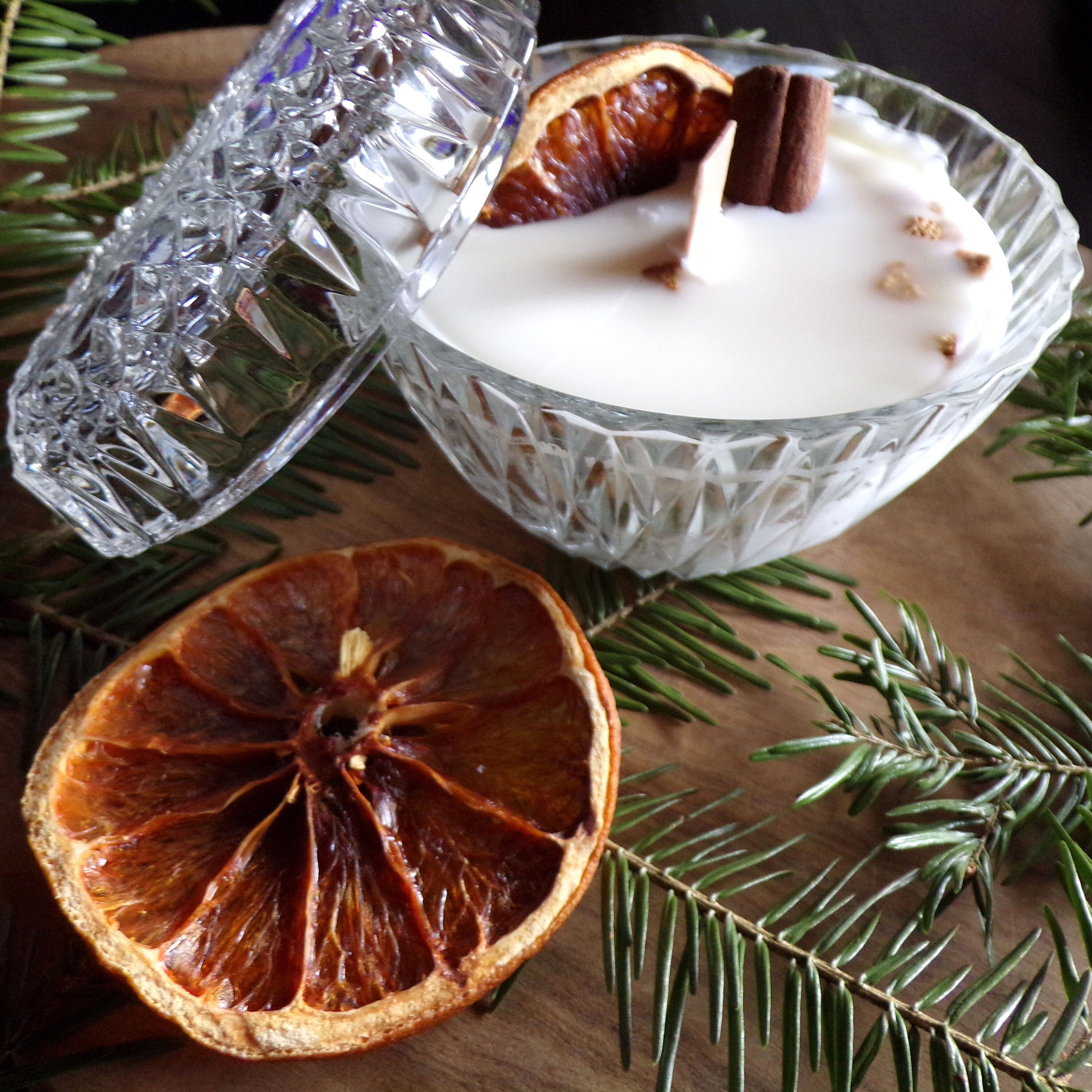 Bougie Sucrier Orange Cannelle