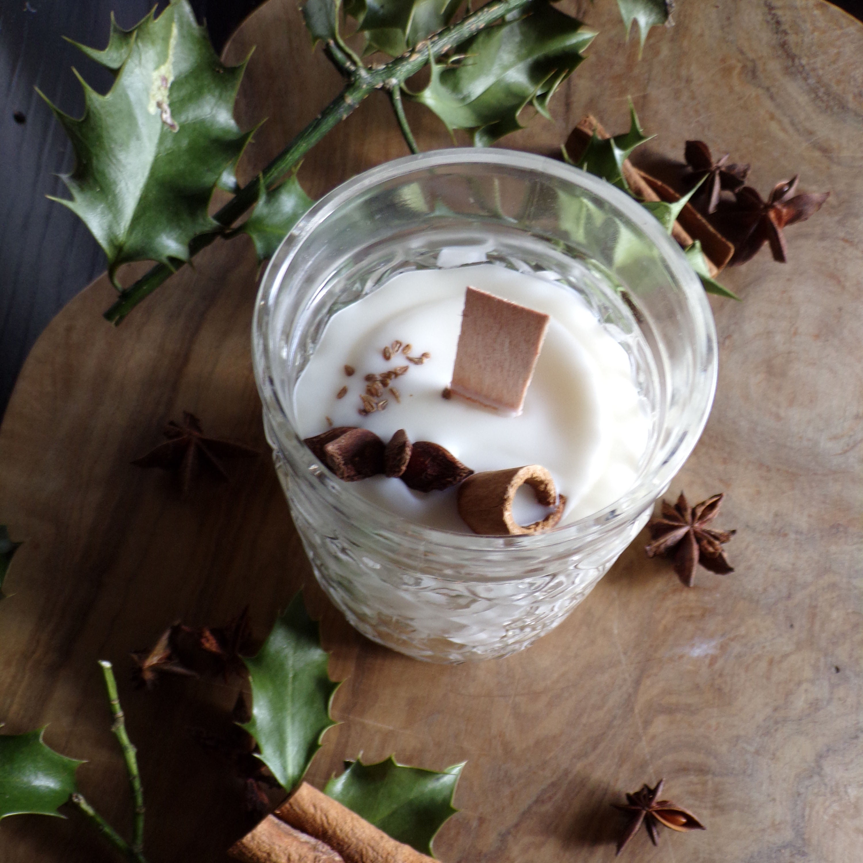 Bougie Verre Pain d'épices