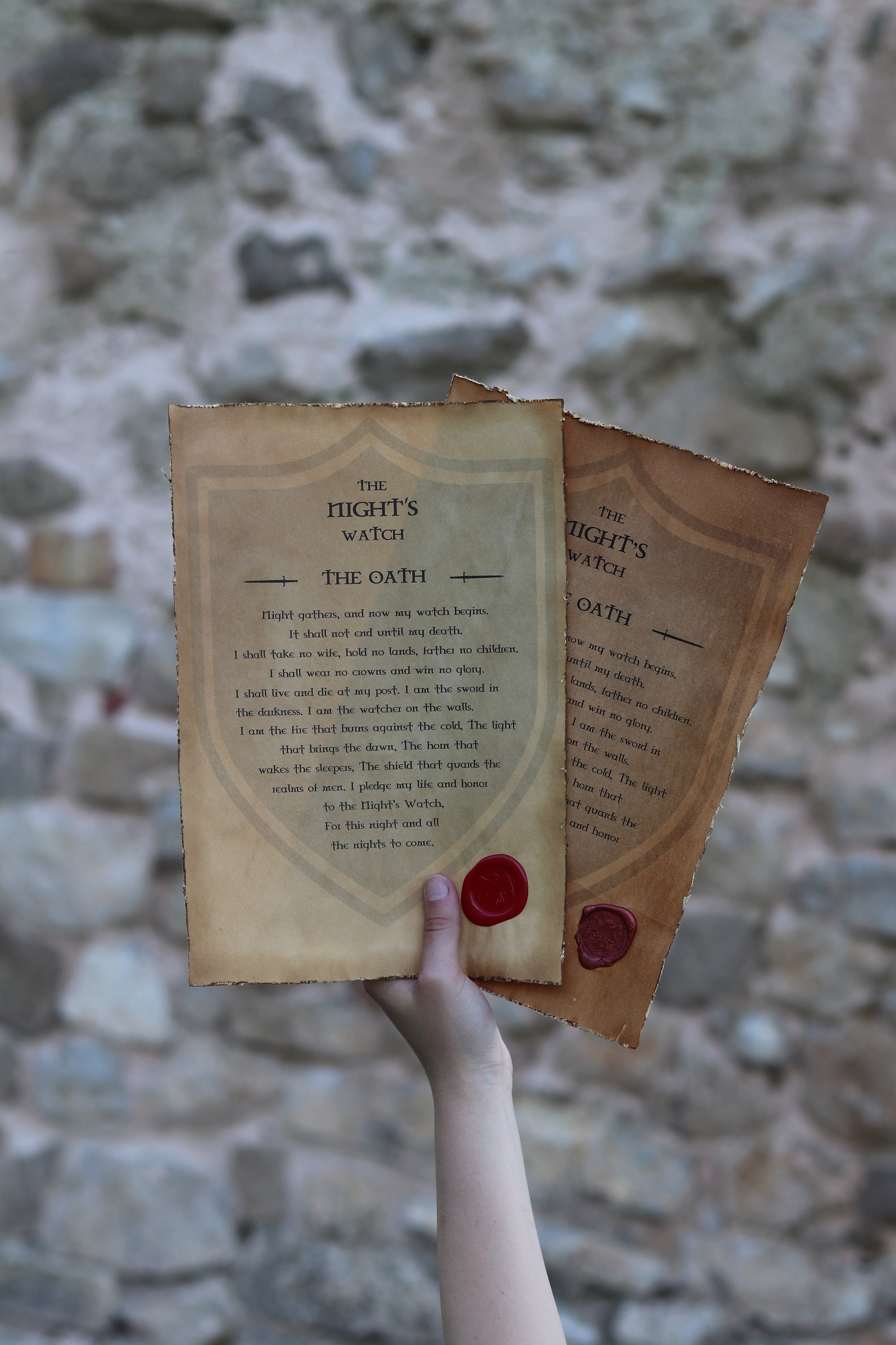 Oath of the Night's Watch Game of Thrones