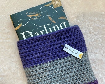 Handmade Crochet Booksleeve - Kindle, Paperback, Hardback