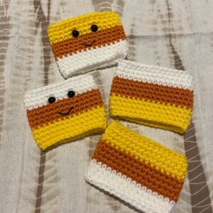Candy Corn Cup Cozy