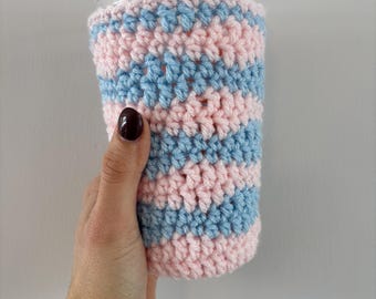 Wavy Iced Coffee Cup Sleeve