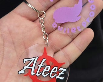 BTS inspired Keychain