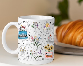 Positive Affirmation Mug, Mental Health Mug, Healing Mug,  Anxiety Relief Gift,  Emotions Mug, Heartbreak Mug, Depression Mug,  15oz Mug