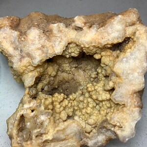 Smoky Yellow Chalcedony Geode
