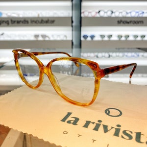 VINTAGE GLASSES Safilo elasta 5585 09Q NOS