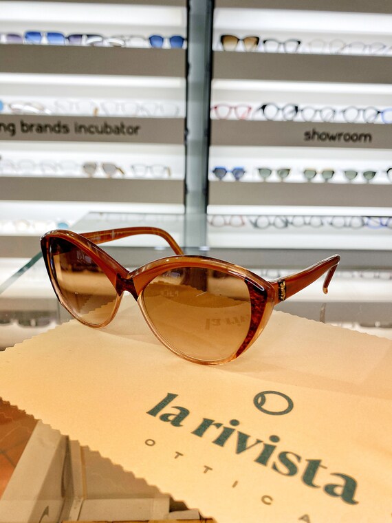 VINTAGE GLASSES Yves Saint Laurent 8702 P74 NOS - Etsy Denmark display picture 2