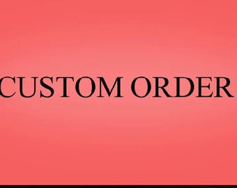 Custom Birthstone Jewelry Order