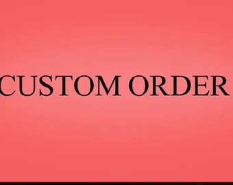 Custom Birthstone Jewelry Order