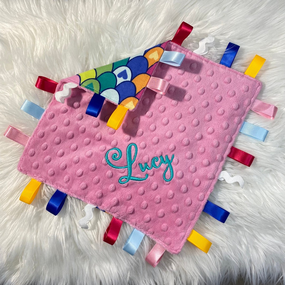 Baby Girl Crinkle Toy Baby Shower Gift Personalized Baby Gift Toy ...