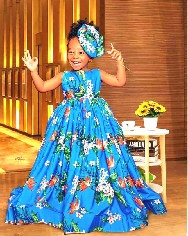 African Dress Latest Ankara Gown For Baby Girl Gown Styles Baby