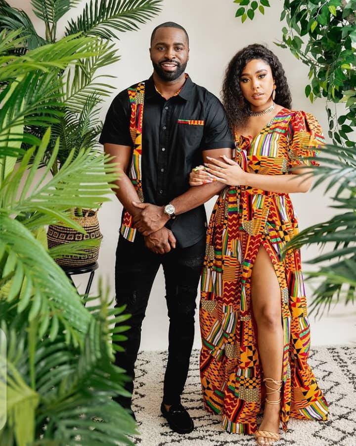 African Couple Matching Outfit