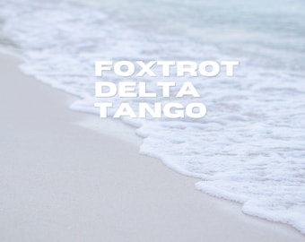 Foxtrot Delta Tango, FDT Vinyl Decal, Anti Trump, Resist, Car Window Decal, Laptop Sticker, Bumper Sticker