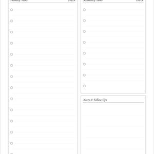 Paquete imprimible de lista de tareas minimalista, 15 plantillas de planificador de tareas diarias, lista de verificación, lista de prioridades, organizador de productividad, A4, A5, Carta