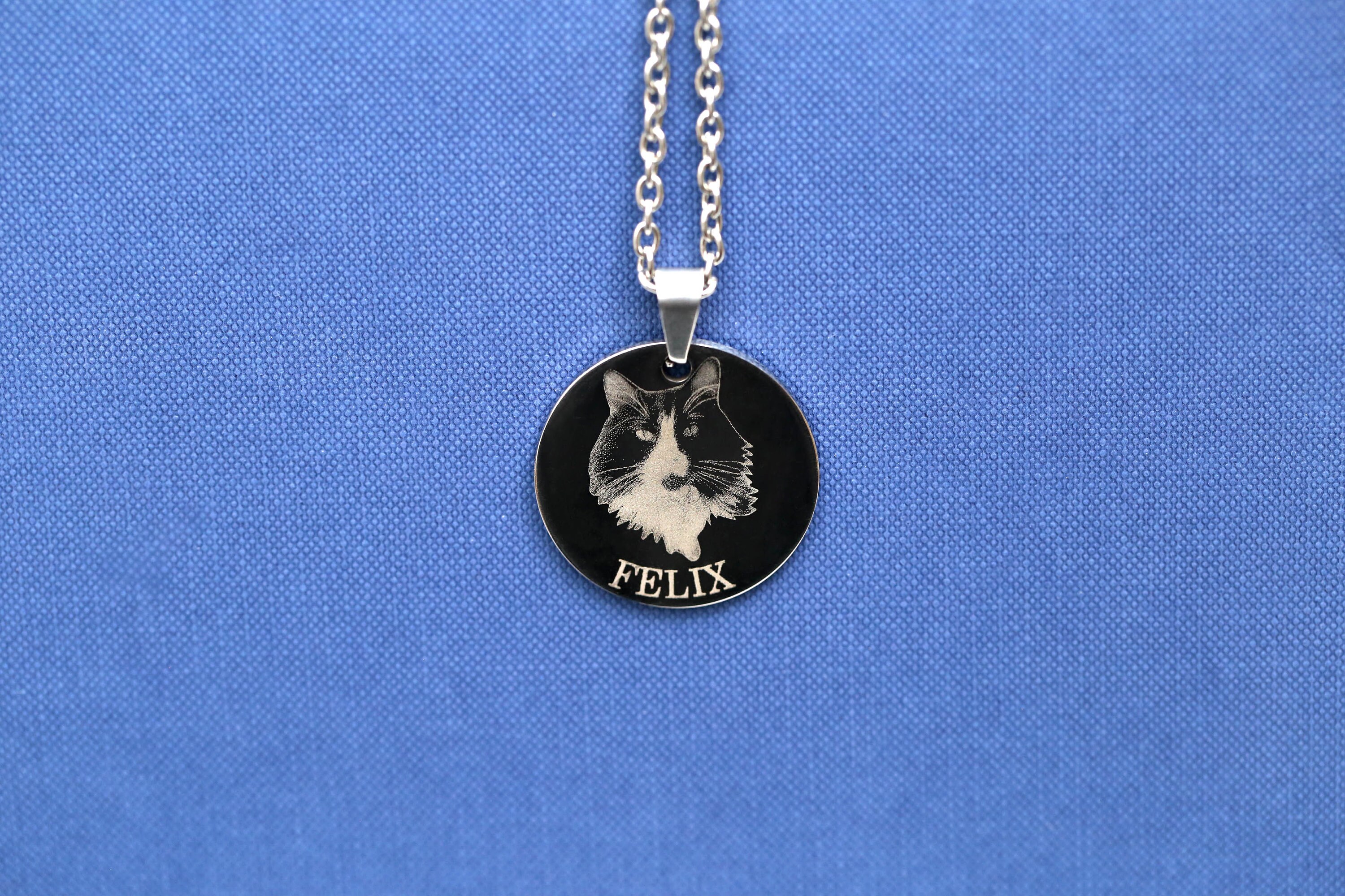 Personalized Custom Cat Portrait Ink Stamp - Unique Pet Face Stamp for Cat Lovers - Customizable Gift!