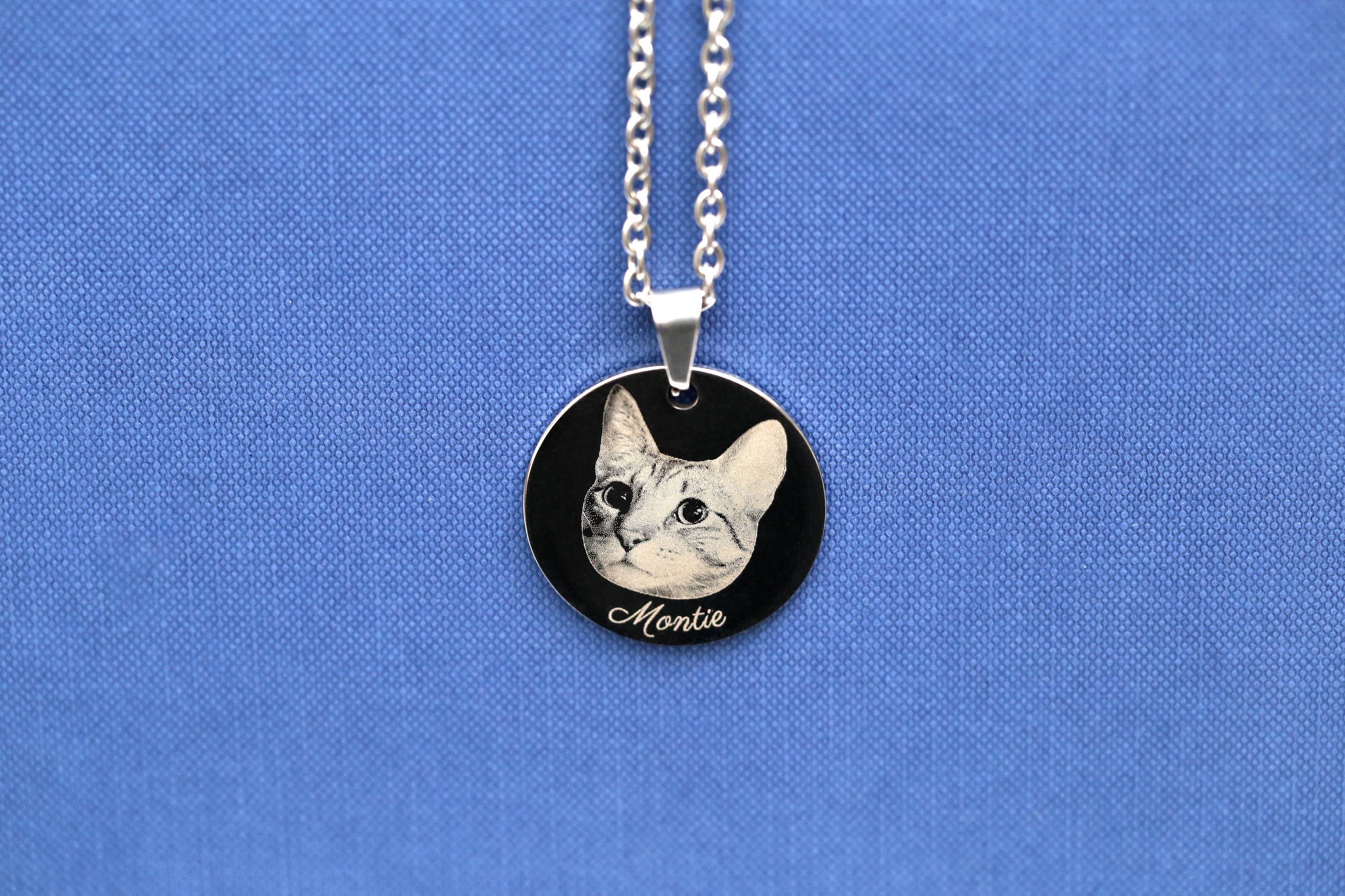 Personalized Custom Cat Portrait Ink Stamp - Unique Pet Face Stamp for Cat Lovers - Customizable Gift!