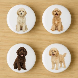 Custom Dog Photo Ceramic drawer Knob, Pet Cabinet Knob, pet Lover Gift, Custom Pet Cupboard Handle Pull,Furniture Cabinet Hardware