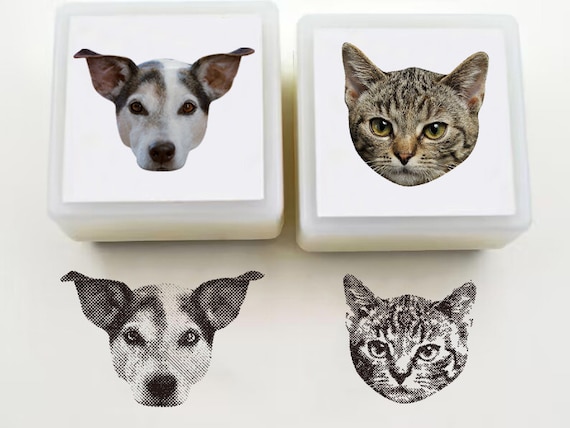 Sello Personalizado De Tu Mascota (30x30mm) - Regalo Para Amantes De Animales