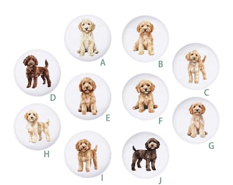 Dog Ceramic drawer Knob, Pet Cabinet Knob, pet Lover Gift, Pet Cupboard Handle Pull,Furniture Cabinet Hardware