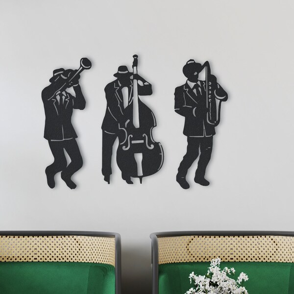 Jazz Metal Wall Art Etsy
