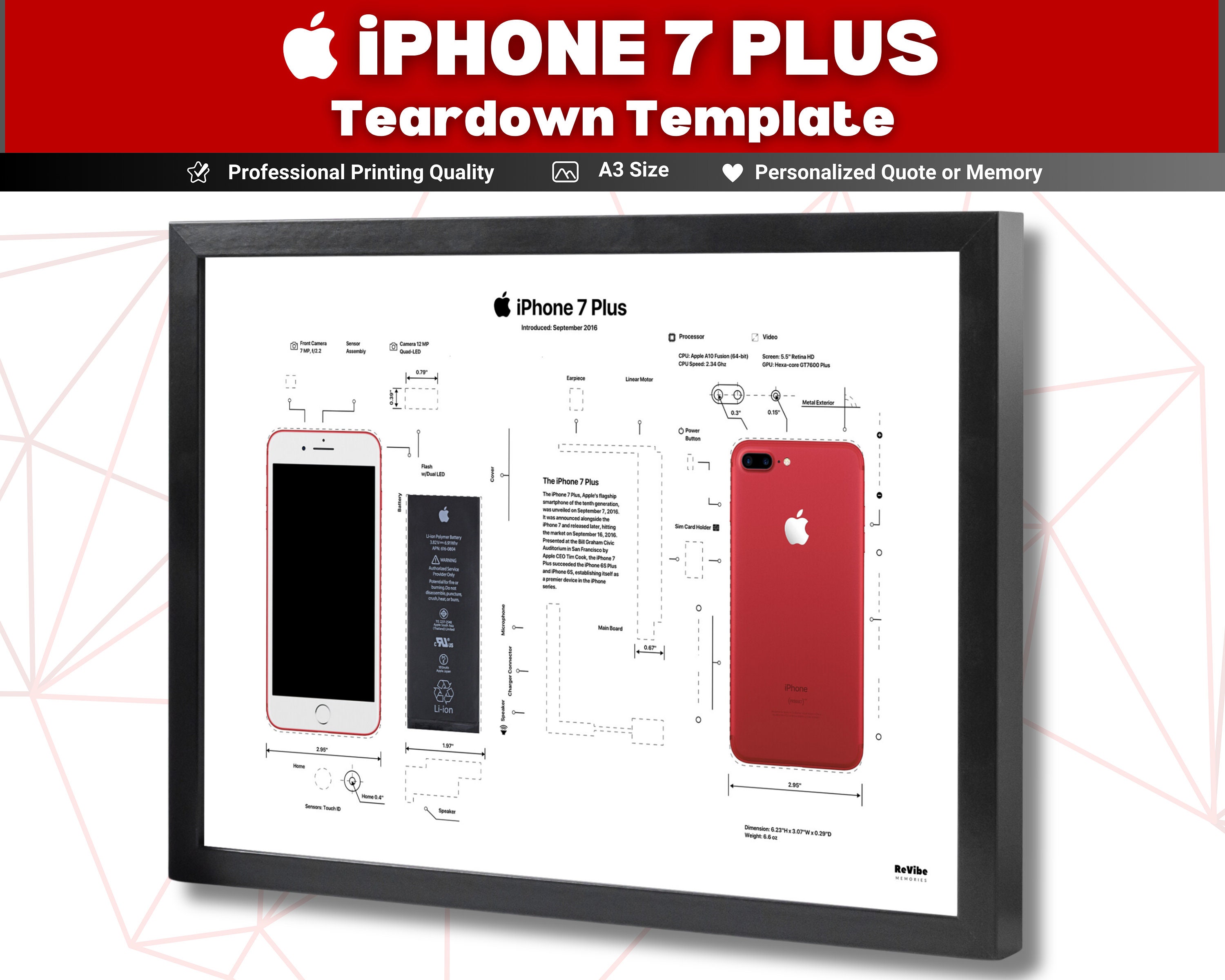 IPhone 7 Plus Teardown Template Download , Download iPhone 7 Plus ...