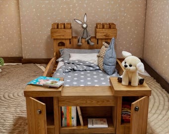 Woodworking Princess Bed Plans | DIY Wooden Castle Bed Design