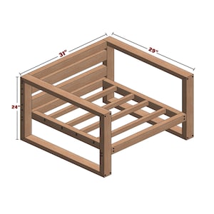 Modern DIY Wooden Chair Plans - Build a Stylish & Comfortable Accent Chair