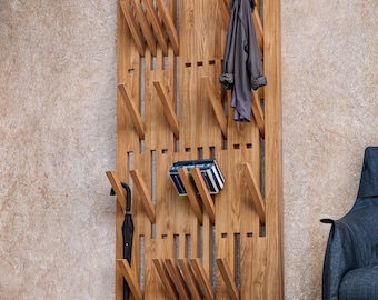 DIY Wooden Wall Rack Plan | Modern Organizer with Unique Design | Step-by-Step Guide