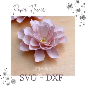 Papierblumen Vorlagen, 3D Papierblumen, 3D Papierblumen, 3D Papierblumen, 3D Papierblumen, 3D Papierblumen, 3D Papierblumen, Papierrose Digitale Datei