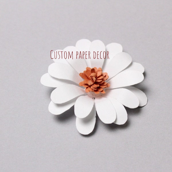 Daisy Svg, Daisy Flower, Paper Flower Templates, Diy flowers, Flower svg, Flower Cut Files, Templates Svg, 3D paper flowers