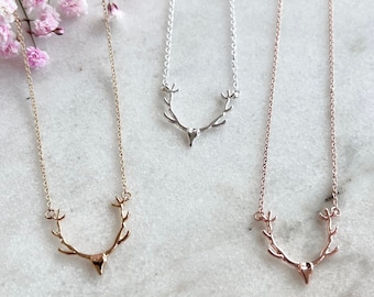 Stag Necklace | Bookish Pendant Jewellery