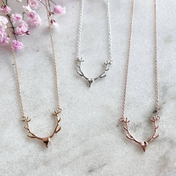Stag Necklace | Bookish Pendant Jewellery