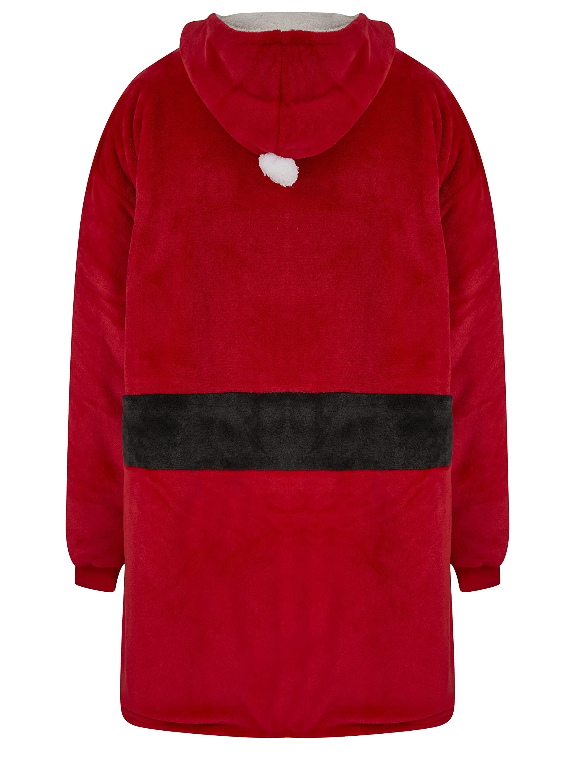 Kraftd Hoodie Blanket Ultra Soft Sherpa Sweatshirt Warm Comfy Cosy One