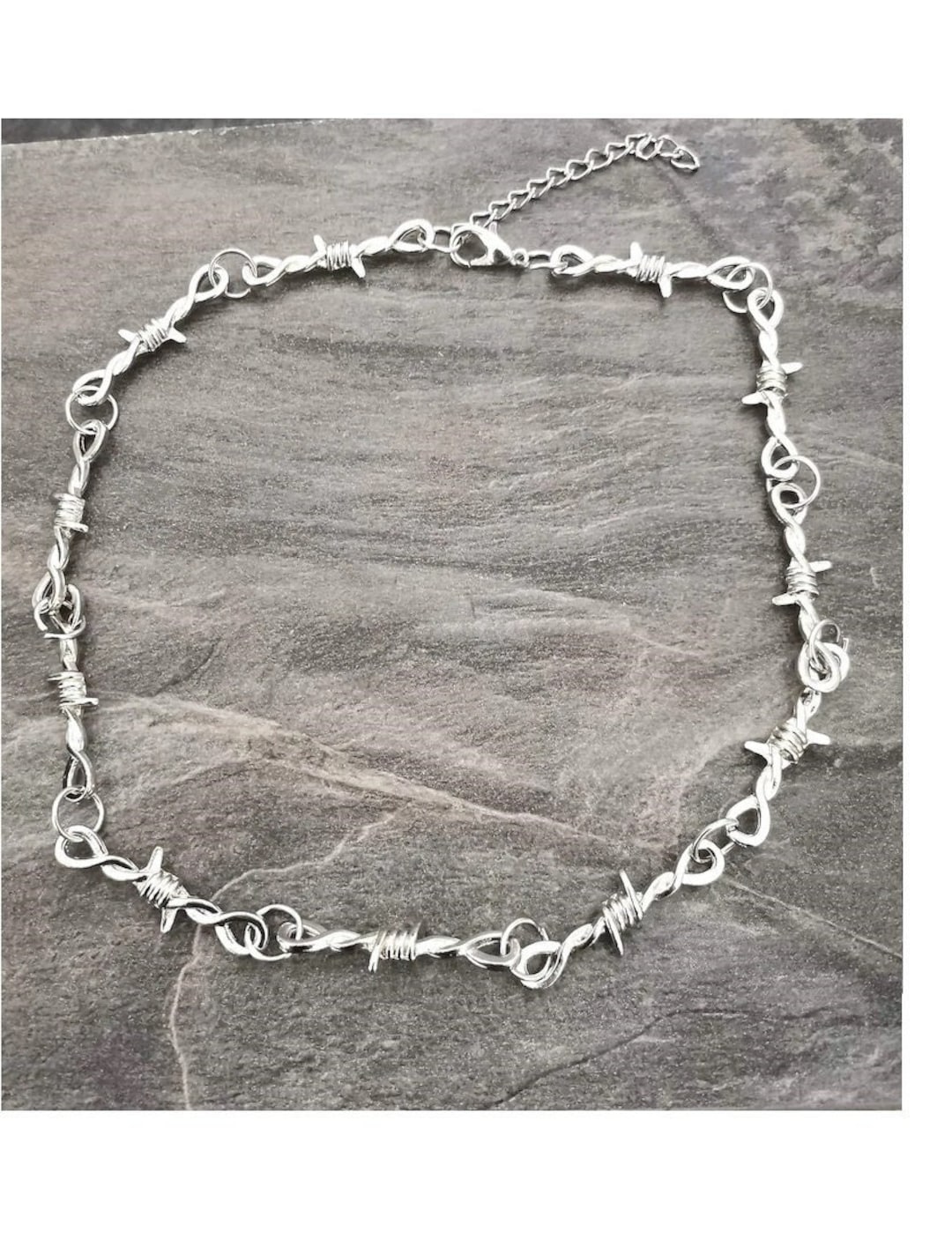 Barb Wire Choker, Barb Wire Necklace, Stainless Steel ,barbed Wire