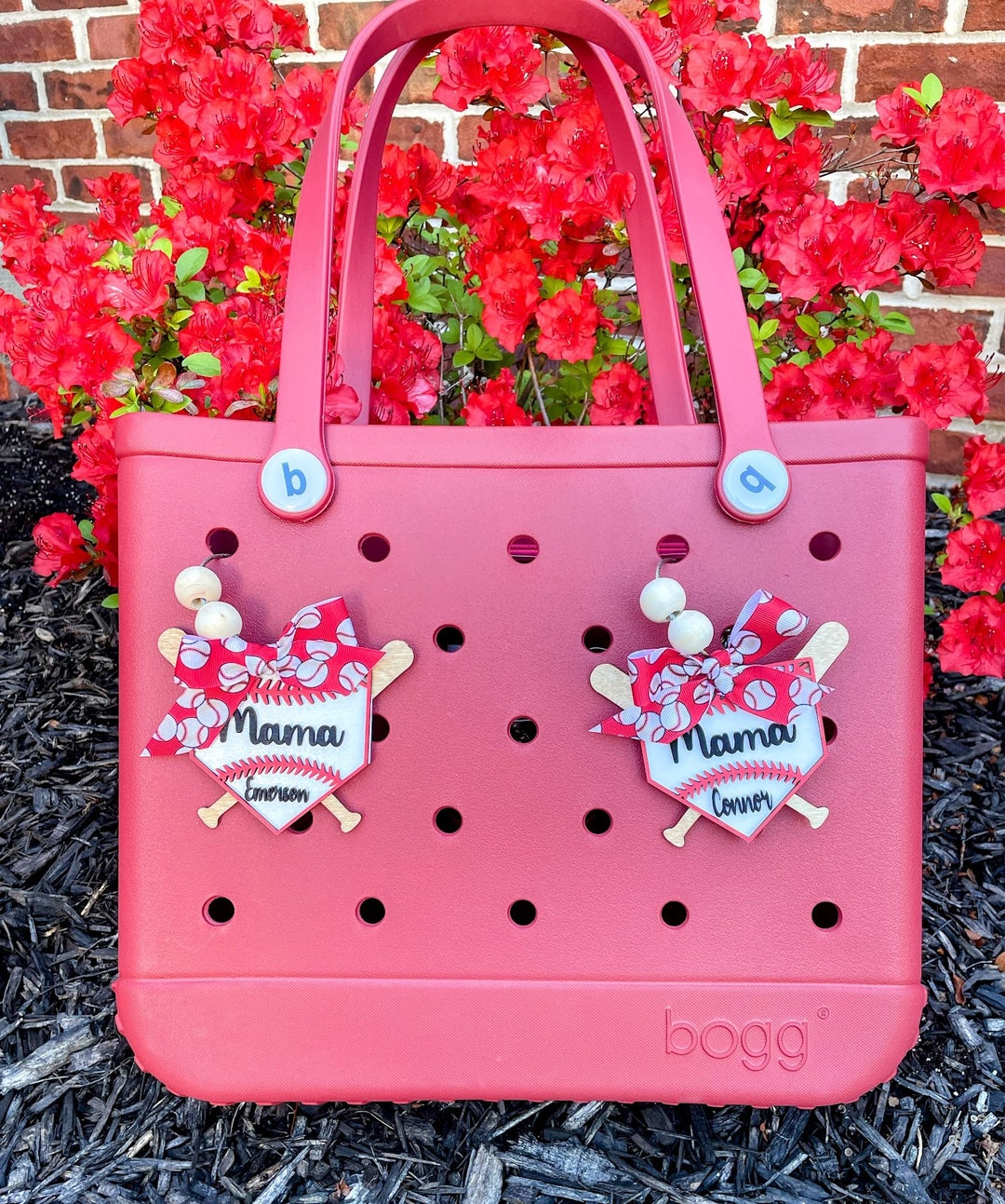 Baseball Bag Tag and Softball Bogg Bag Tag Etsy