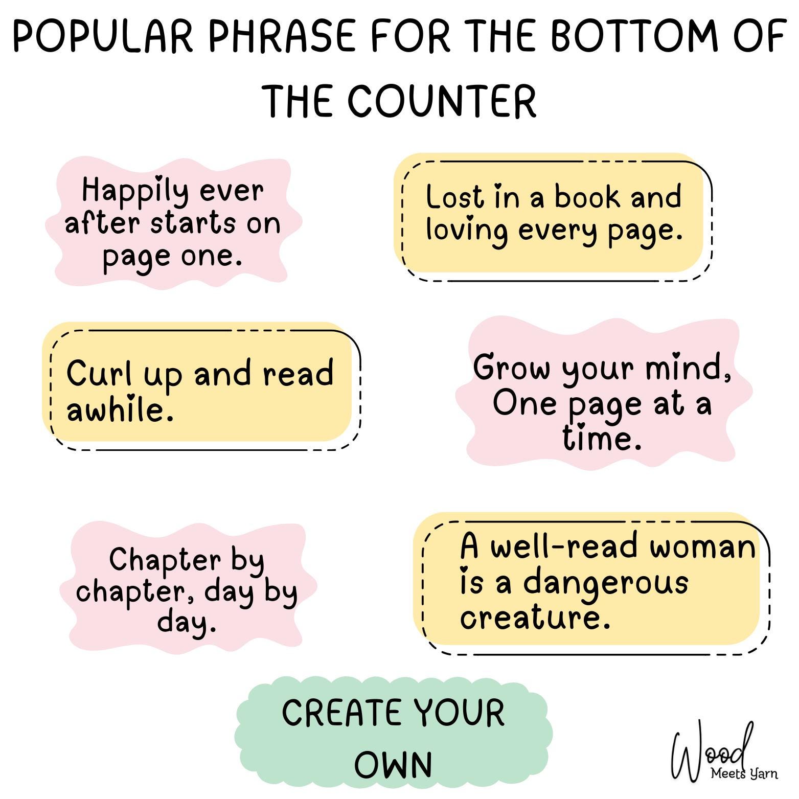 Books Read This Year, Book Counter, Personalized Gift for Book Lovers ...