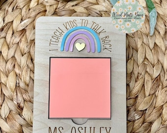 Speech Pathologist Gift, SPL notepad, Therapy Teacher, Special Education, Occupational therapist, gift from student, Teacher gift