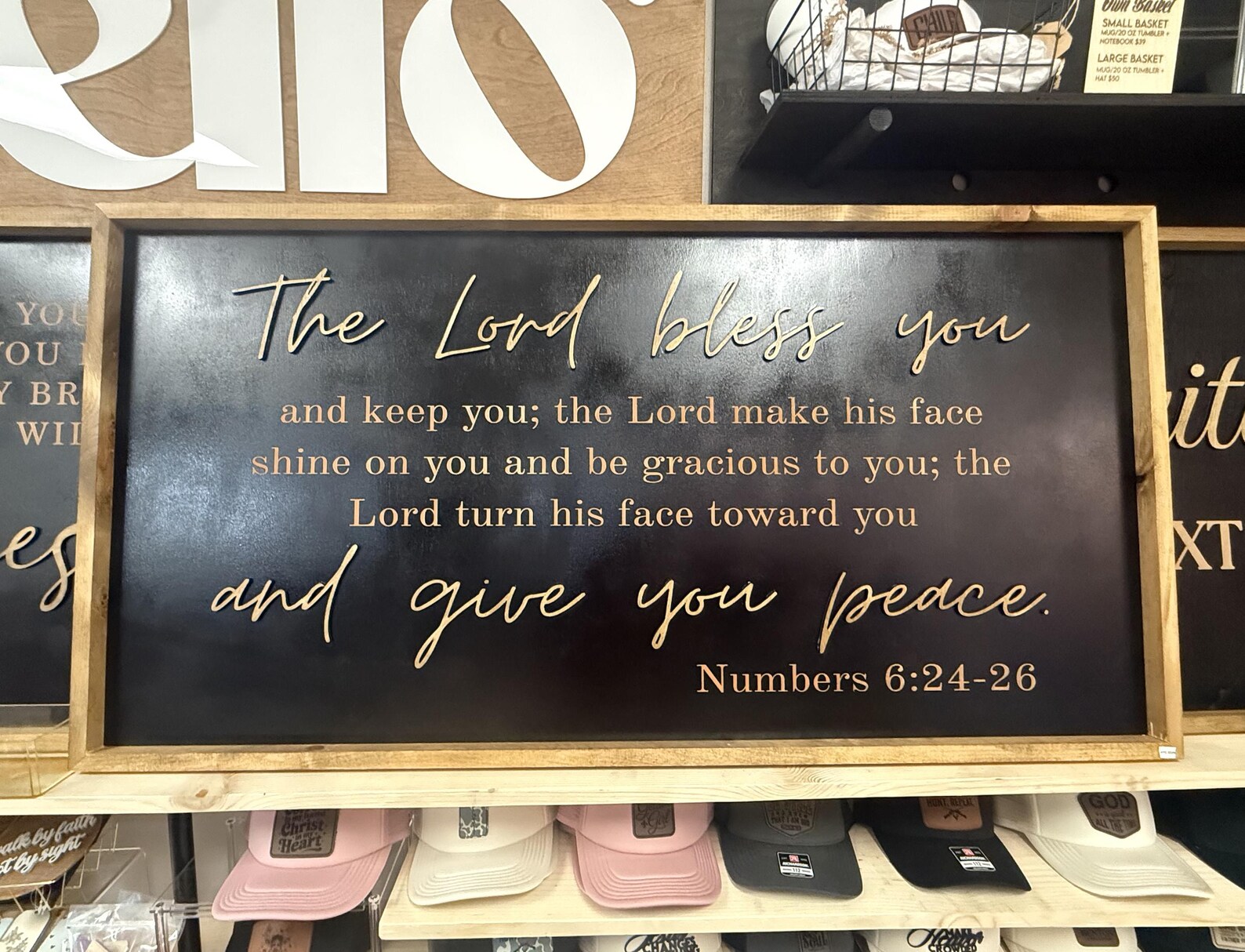 Engraved Wood Sign | Numbers 6:24-26 Scripture, Christian Home Decor - Etsy